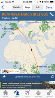 flight map