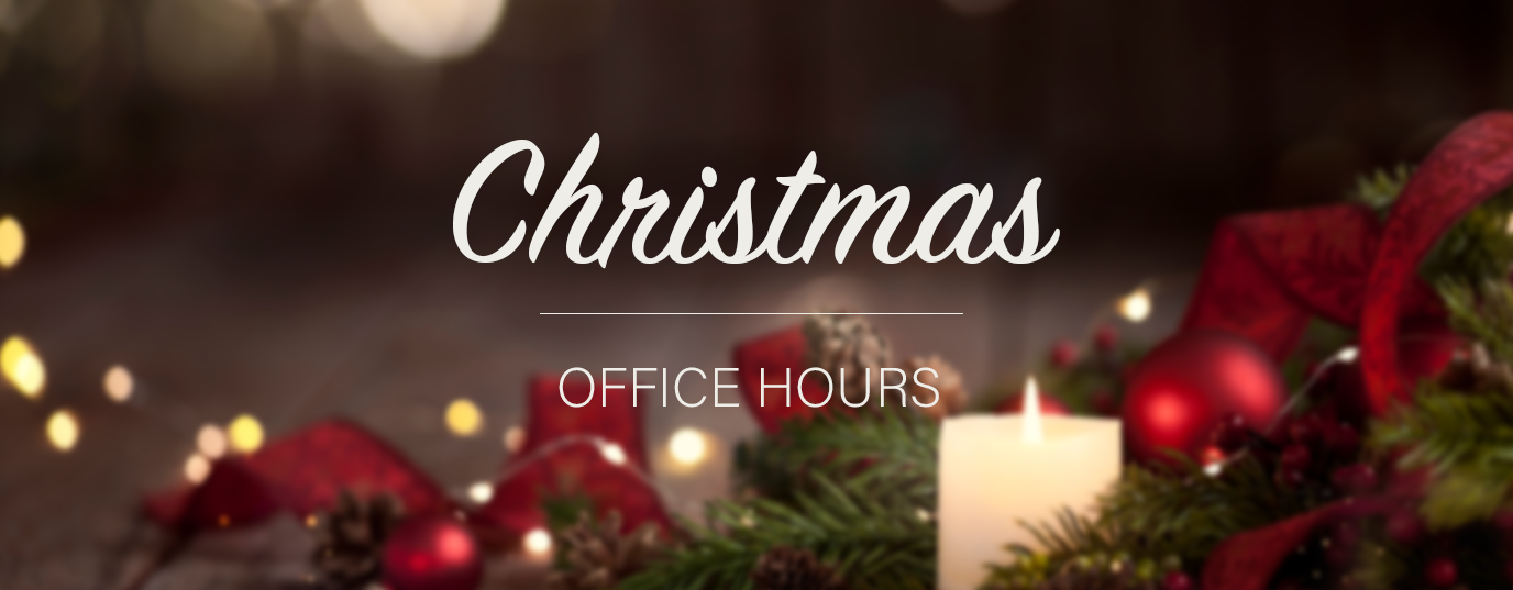 Christmas Office Hours