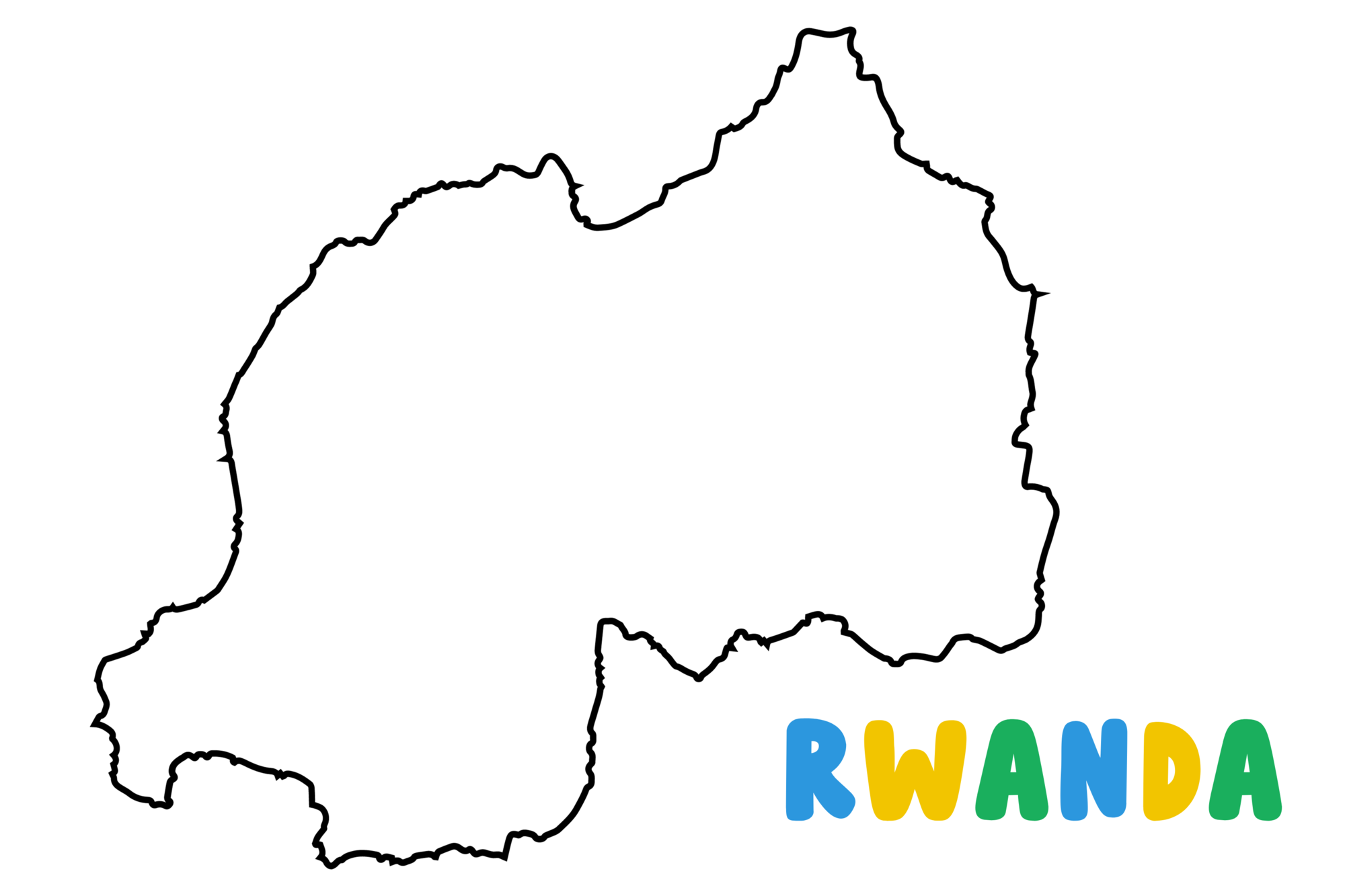 Rwanda Map