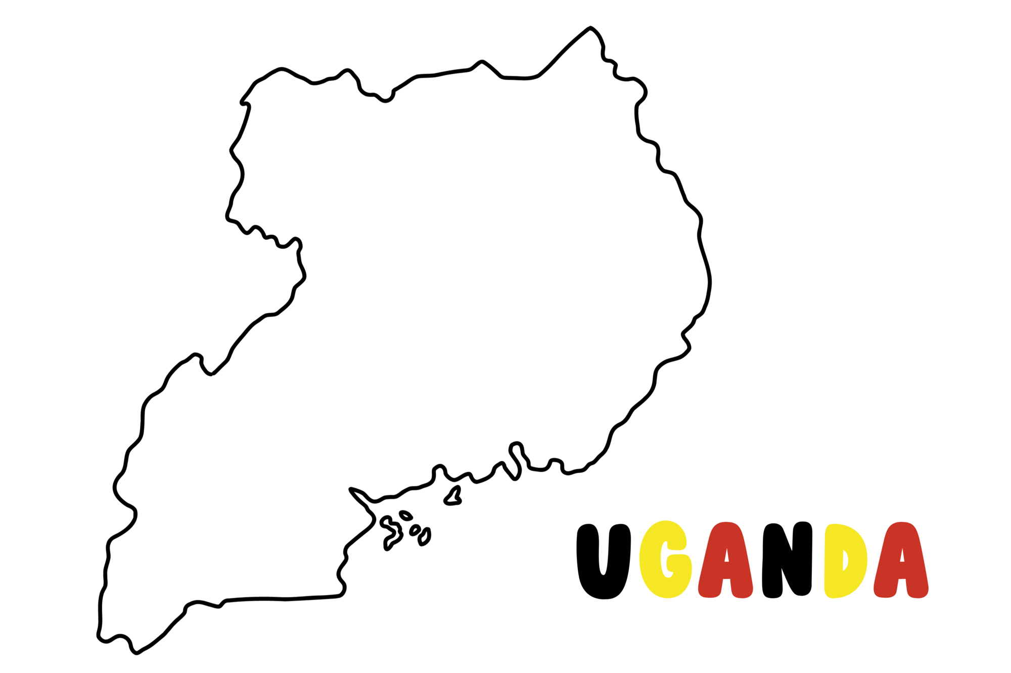 Uganda Map