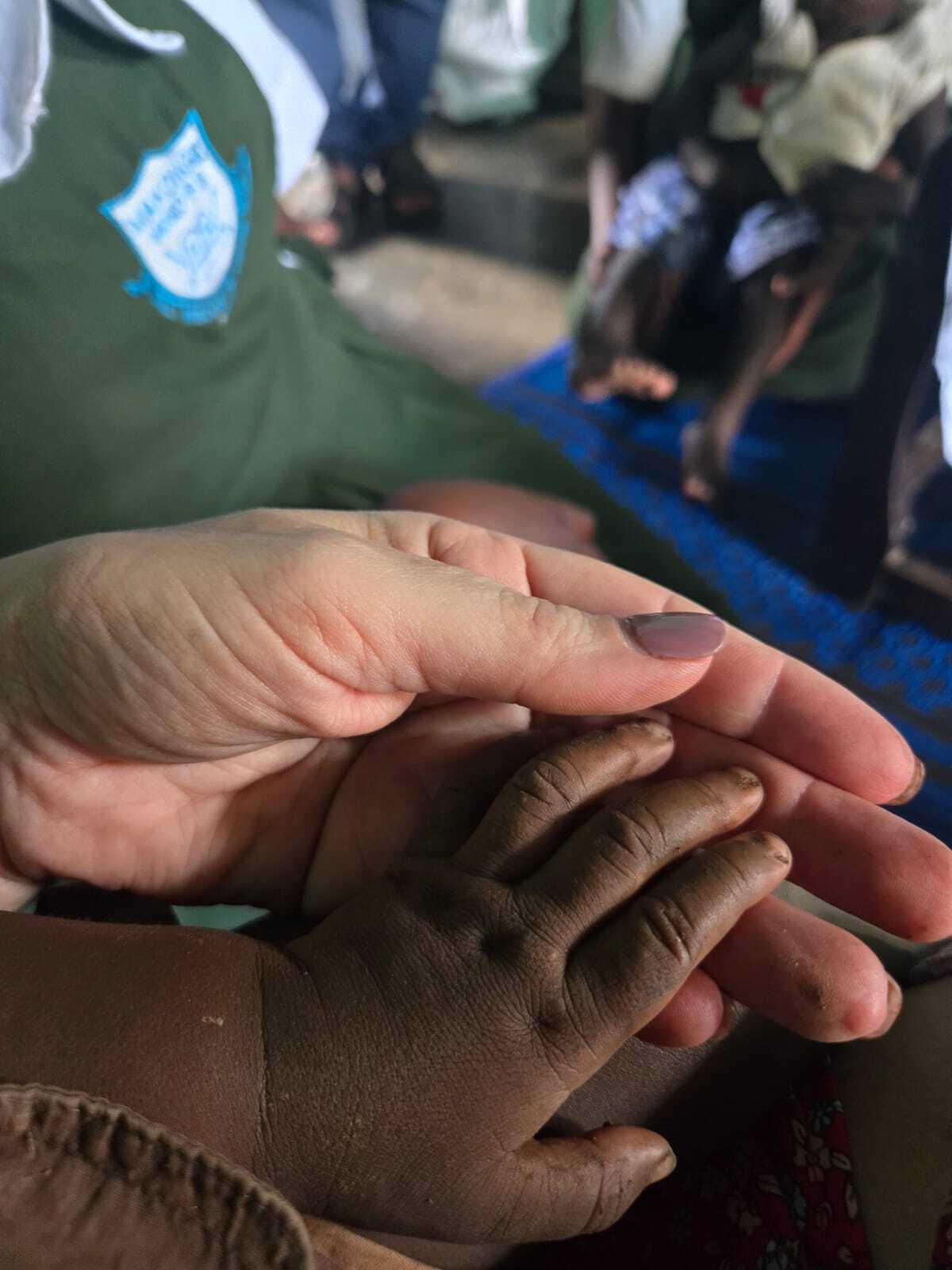 Hands holding Hands