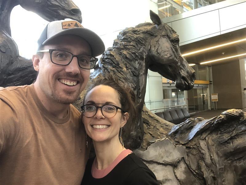 Pastor Jordan and his wife Julie