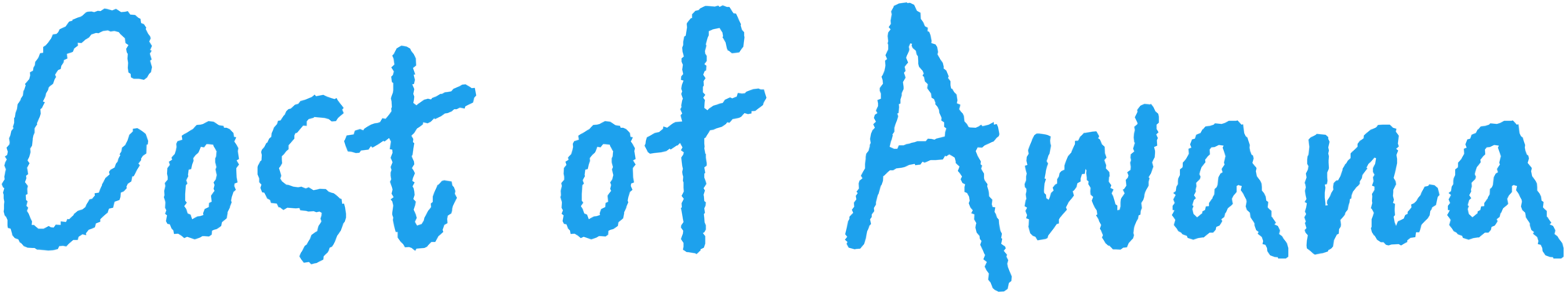 Cost of Awana