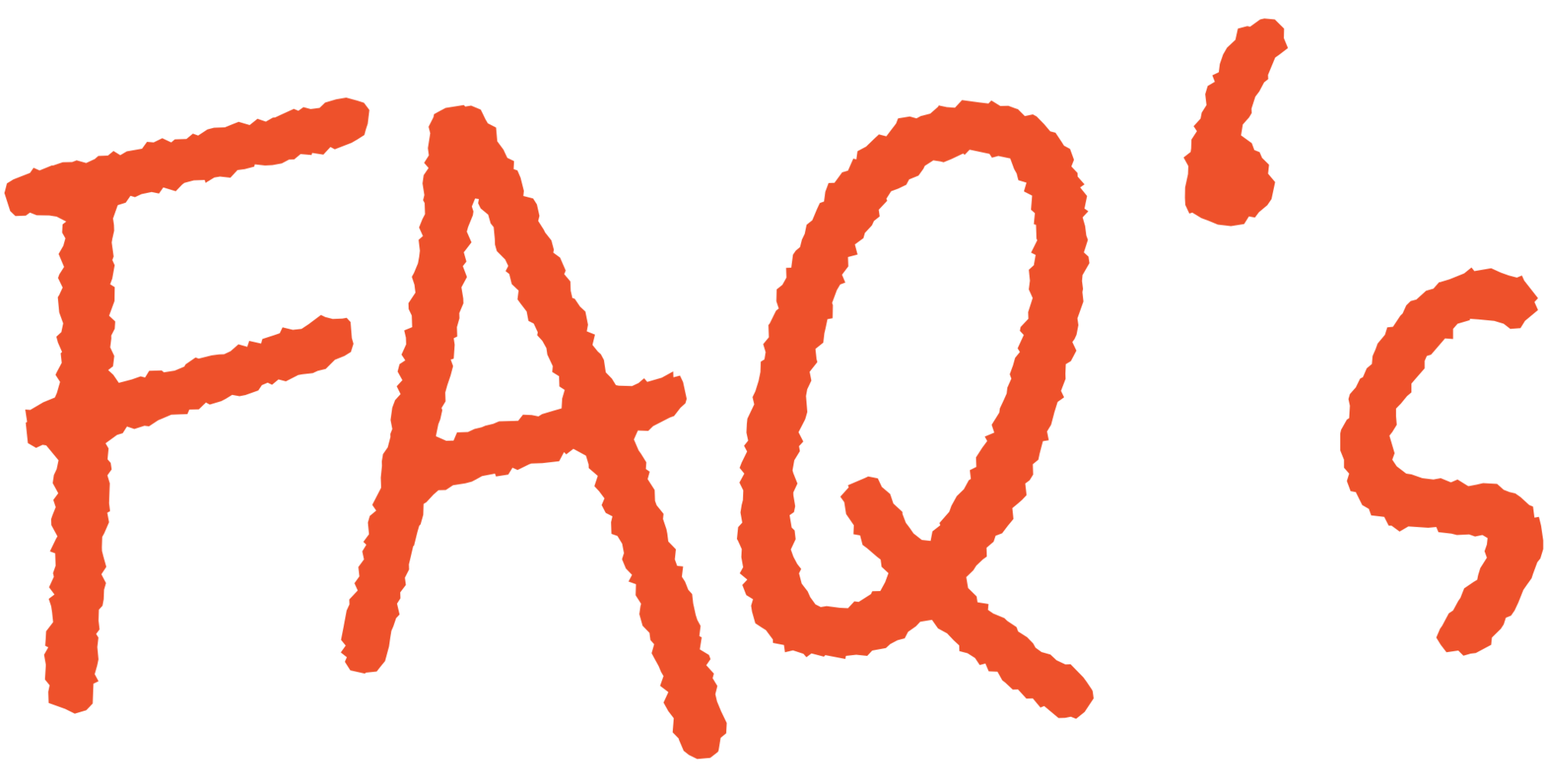 FAQ's