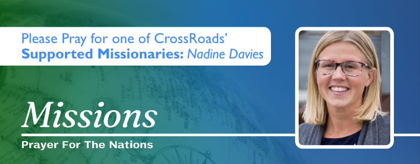 Pray for the nations Nadine Davies